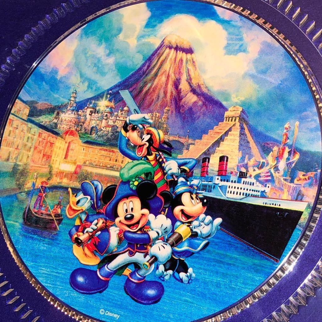 東京ディズニーシー グランドオープン記念クリスタルプレート 東京ディズニーシー グランドオープン記念クリスタルプレート