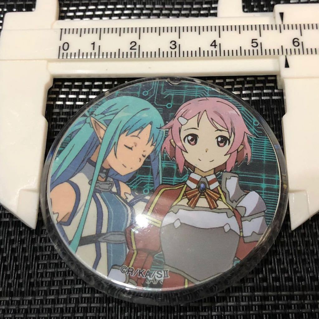 Paypayフリマ ソードアート オンライン Sao アスナ リズベット キャラクターイラストバッジ キャラバッジ 中古 美品 アニメグッズ