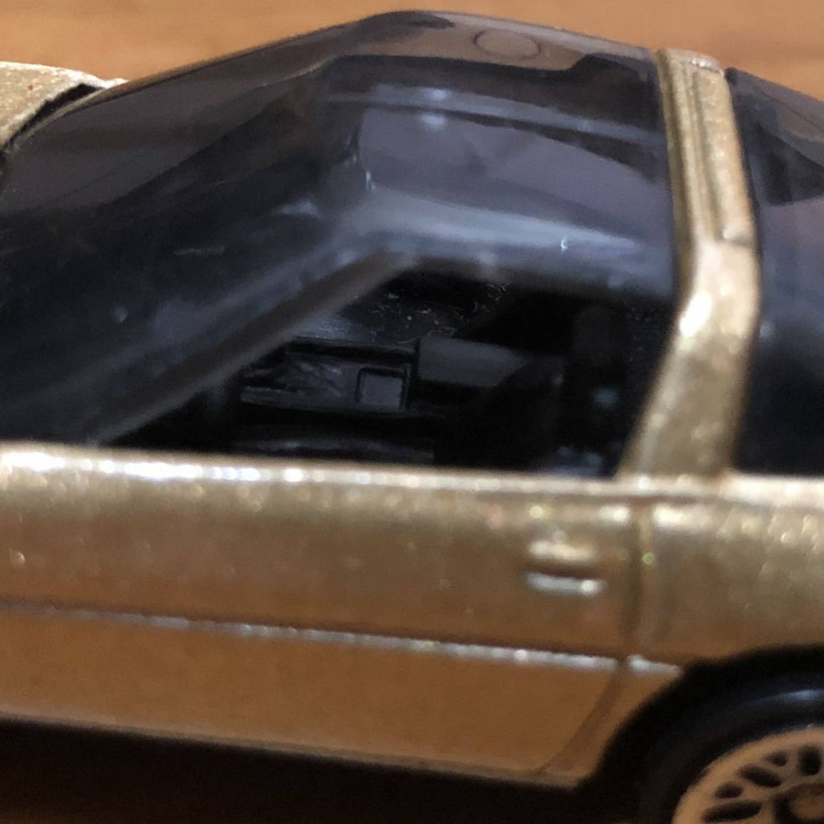 【即決/送料無料】 HOT WHEELS 1980 corvette ホットウィール コルベット ゴールドカラー ミニカー マレーシア製_画像8