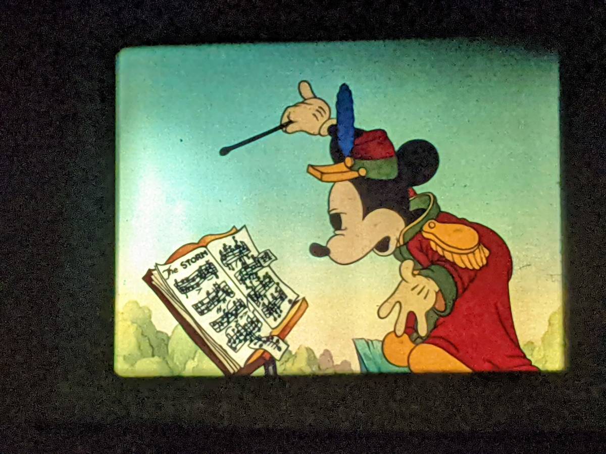 35 millimeter [ Mickey. large musical performance .](1935 year ) film Disney short compilation movie LPP