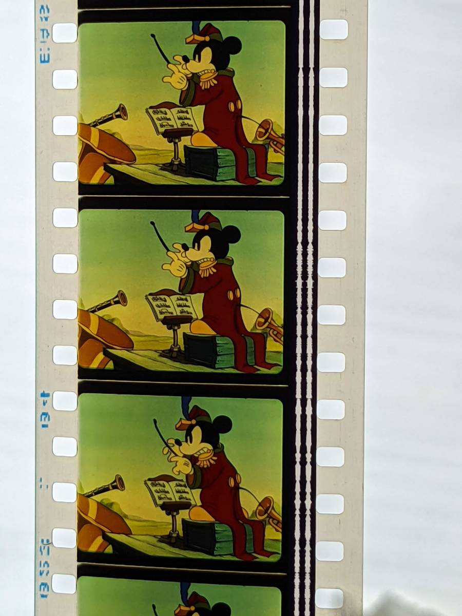 35ミリ「ミッキーの大時計」(1937年) フィルム ディズニー 短編 35ミリ「ミッキーの大時計」(1937年) フィルム ディズニー 短編