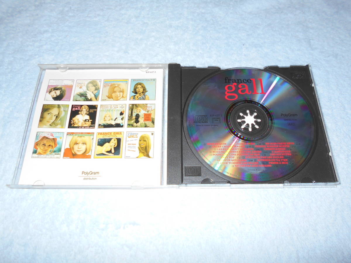 France Gall ／CD初期ベスト盤／ フランス・ギャル_画像2