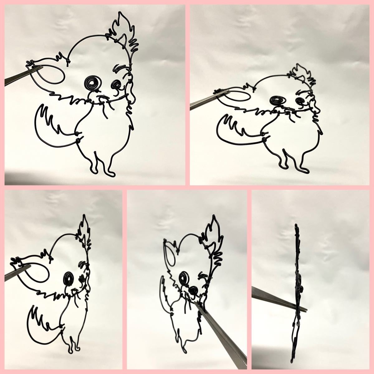 ワイヤーアート ワイヤークラフト チワワ ウインク|Yahoo ワイヤーアート ワイヤークラフト チワワ ウインク|Yahoo