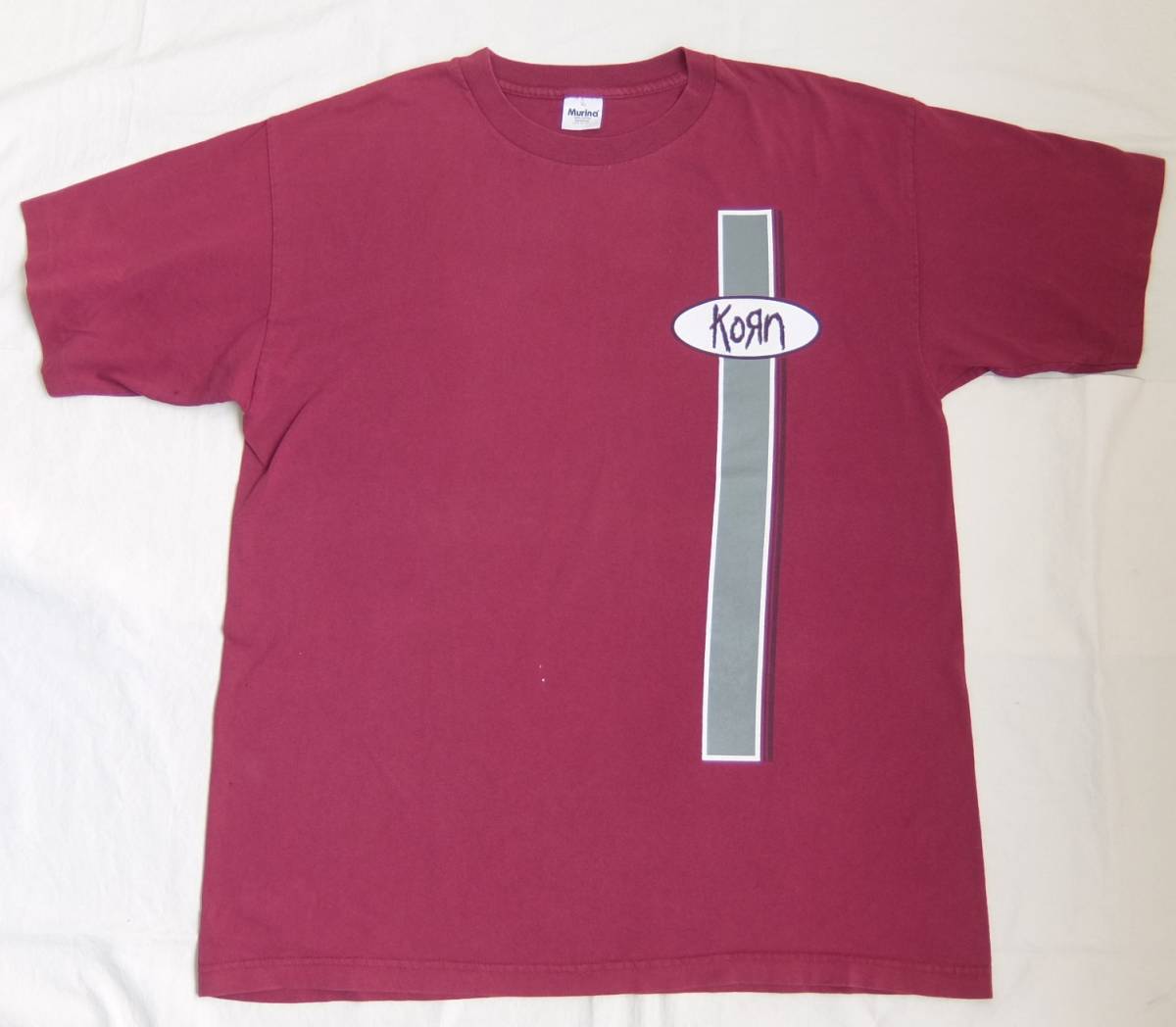 90\'S Vintage KORN T-shirt XL size / 90 period corn band T-shirt 