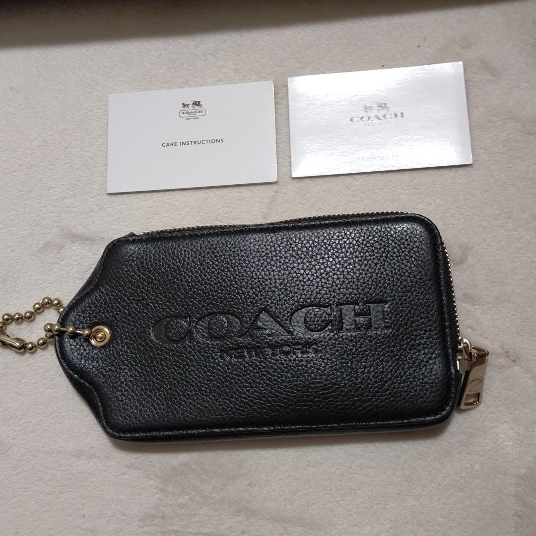 最終値下げ!　USED  COACH マルチポーチ