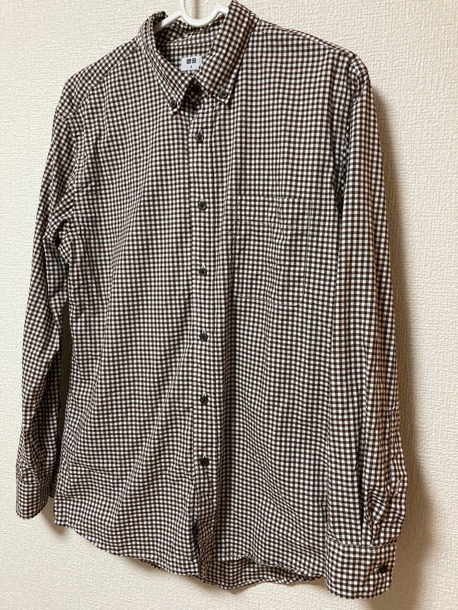 Paypayフリマ Uniqlo ギンガムチェックシャツ メンズ Paypayフリマ Uniqlo ギンガムチェックシャツ メンズ