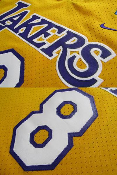 美品 NBA LAKERS コービー・ブライアント BRYANT #8 ロサンゼルス