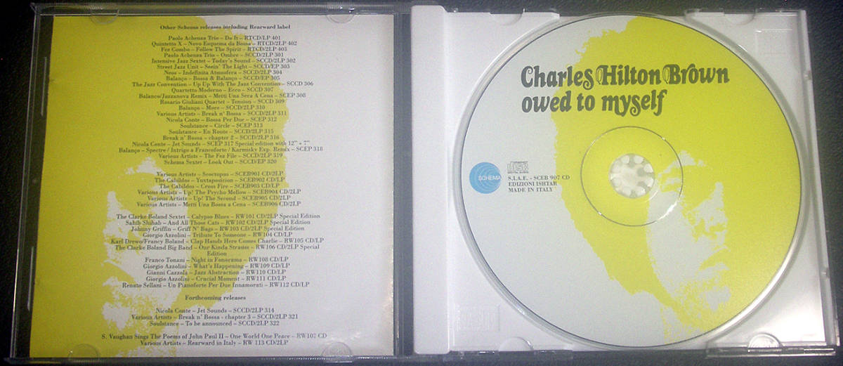 チャールズ・ヒルトン・ブラウン Charles Hilton Brown / owed to myself_画像2