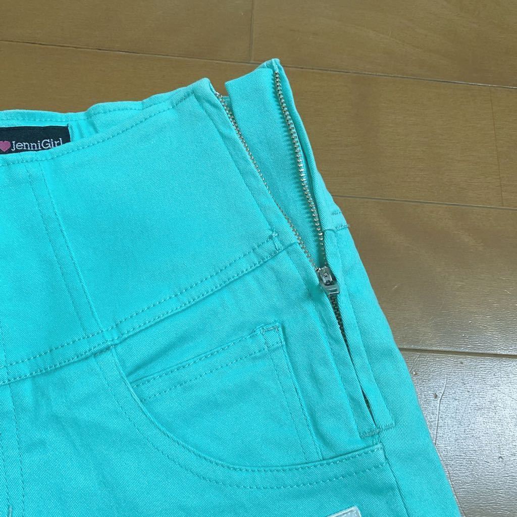 [ one times. laundry only beautiful goods ] SISTER JENNIsi Star Jenni 150 high waist skinny color pants mint green Jenny 