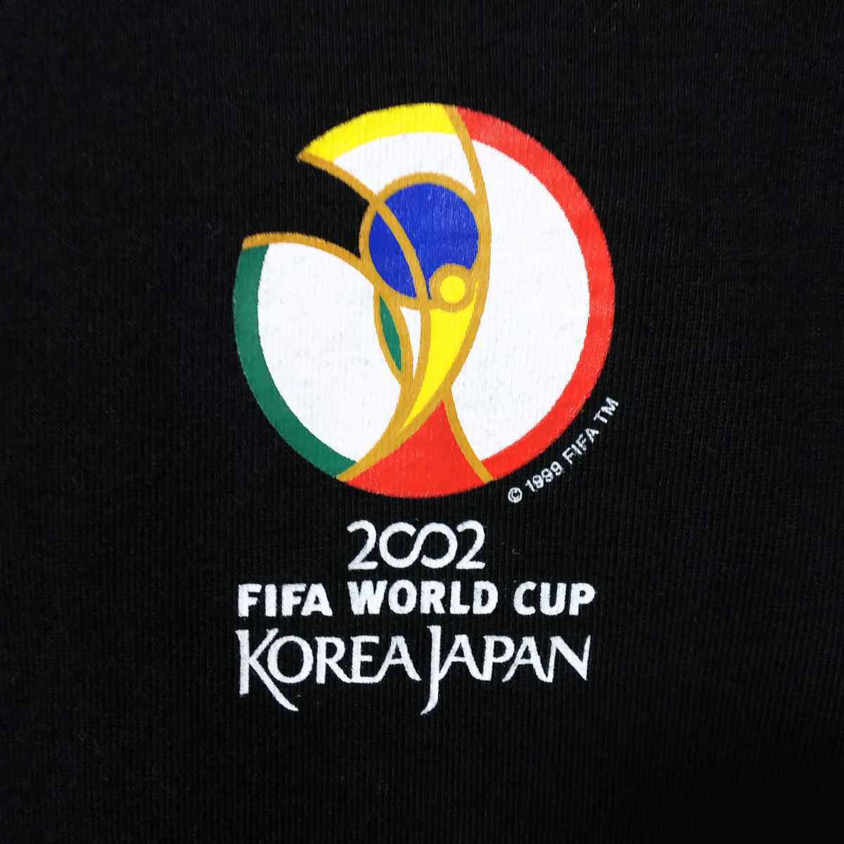 【新品タグ付き】2002 FIFA ワールドカップ Korea/Japan オフィシャル 半袖Tシャツ ブラック 韓国製 未使用 自宅保管品_画像5