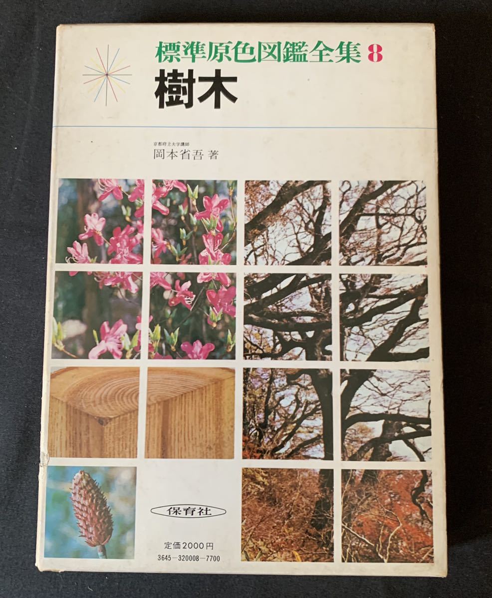  Hoikusha [ tree ] standard . color illustrated reference book complete set of works 8 Okamoto Shougo work 