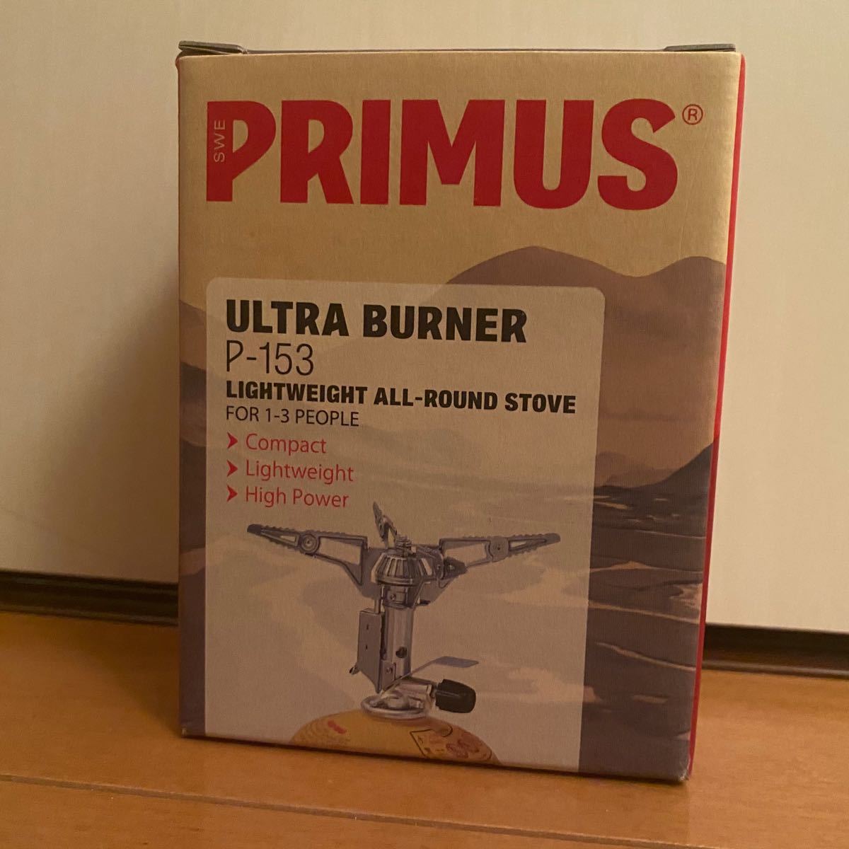 【希少】【旧モデル】プリムス 153 ウルトラバーナー P153 PRIMUS Iwatani シングルバーナー ガスバーナー