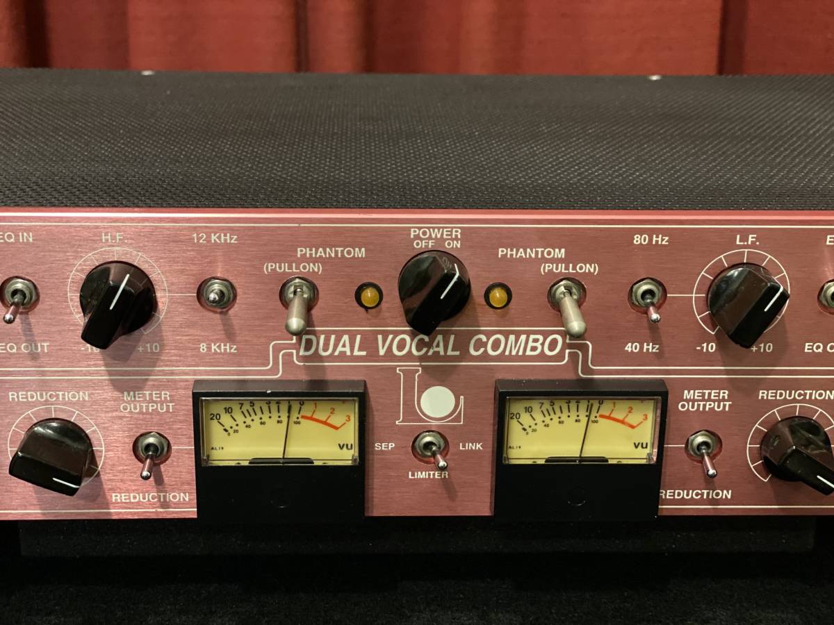 ( service completed name machine )MANLEY Langevin DUAL COMBO DI| pre-amplifier |EQ.COMP 2ch Studio only maintenance operation goods manual attached 1178 1176 urei vacuum tube 