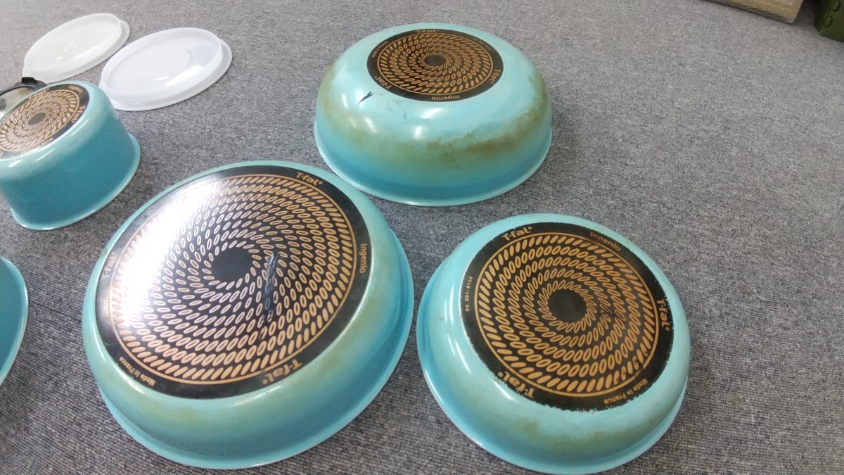 ティファール 限定カラー スカイブループレミア 9点セット 新品 - www ...