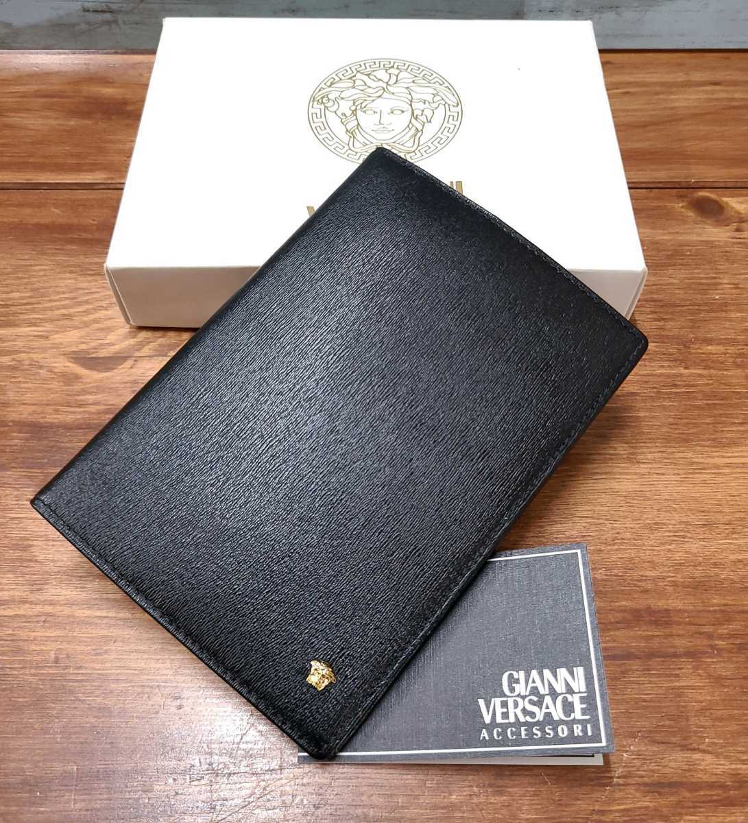超激安 ブックカバー レザー ヴェルサーチ ジャンニ 未使用☆VERSACE