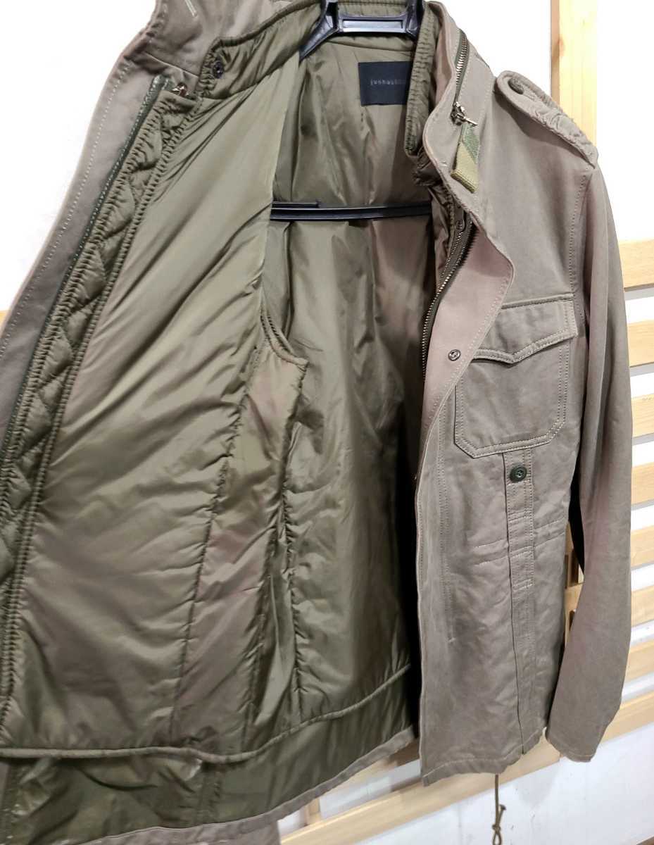 美品☆ジュンハシモト JUN HASHIMOTO M-65 中綿ライナー付き