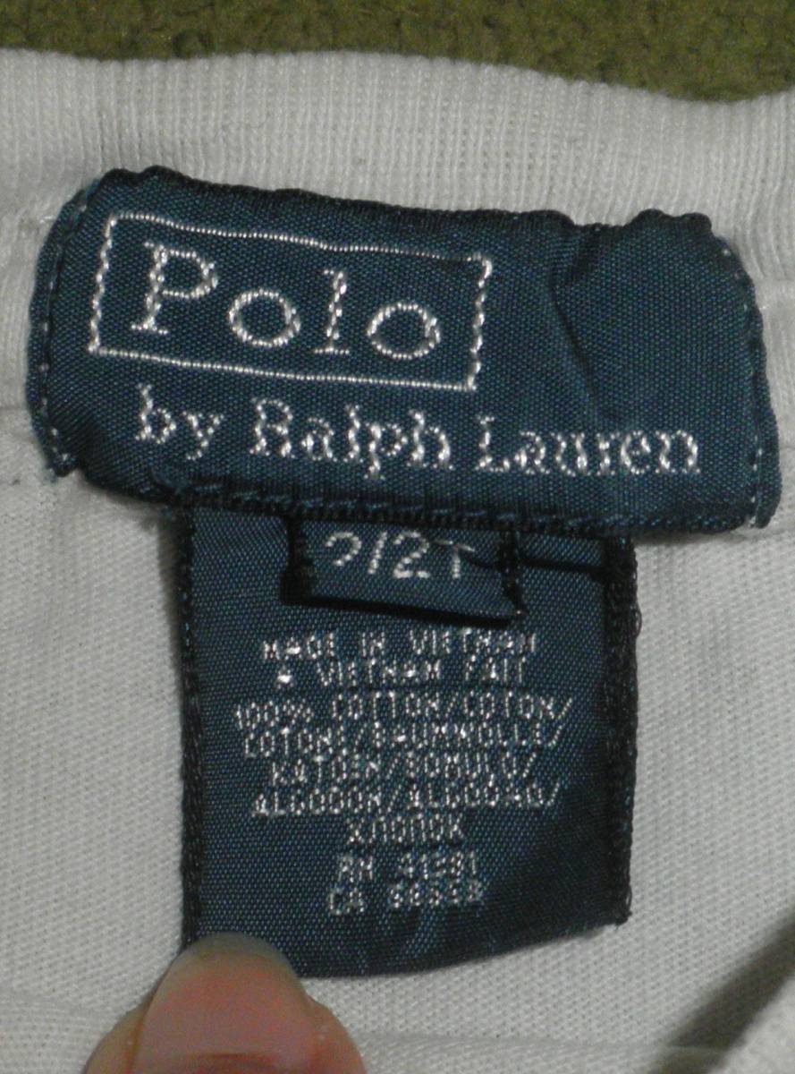 POLO RALPH LAUREN ポロ ラルフローレン　重ね着風　ロンＴ　２Ｔ_画像2