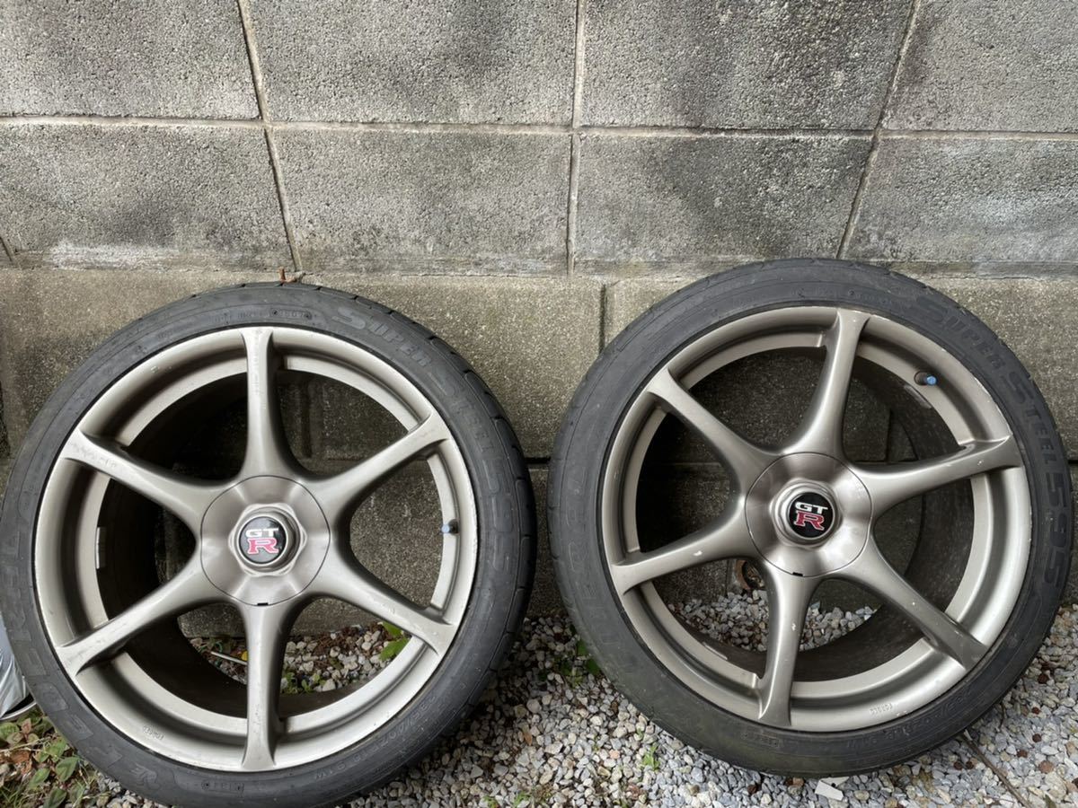 希少・美品】 日産 スカイライン 純正ホイール BNR34 GTR 鍛造
