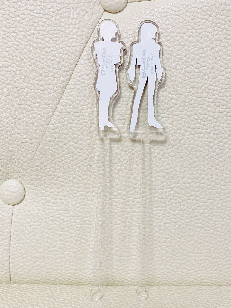 ガンダムカフェ ガンダムSEED アスラン ザフト 私服 アクリル ガンダムカフェ ガンダムSEED アスラン ザフト 私服 アクリル