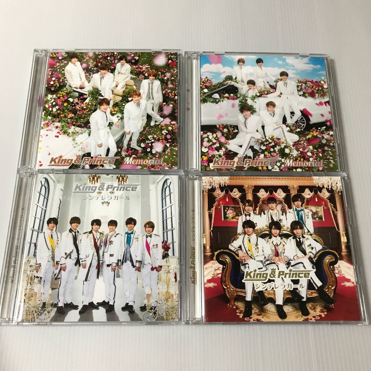 King&Prince シンデレラガール Memorial 初回限定盤A B CD+DVD｜PayPay 