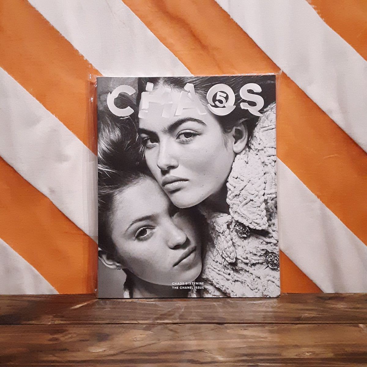 CHAOS SIXTYNINE 5TH EDITION x CHANEL issue poster BOOK カオス シックスティナイン 5周年 限定企画 洋書 シャネル アーカイブ 洋雑誌 03