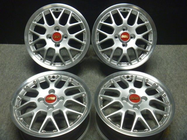 美品 VW 6N ポロ純正OP BBS RS772 15インチ4本セット ルポ MINI ゴルフ3 キャンパス ワゴンR ムーヴ タント 等_画像1