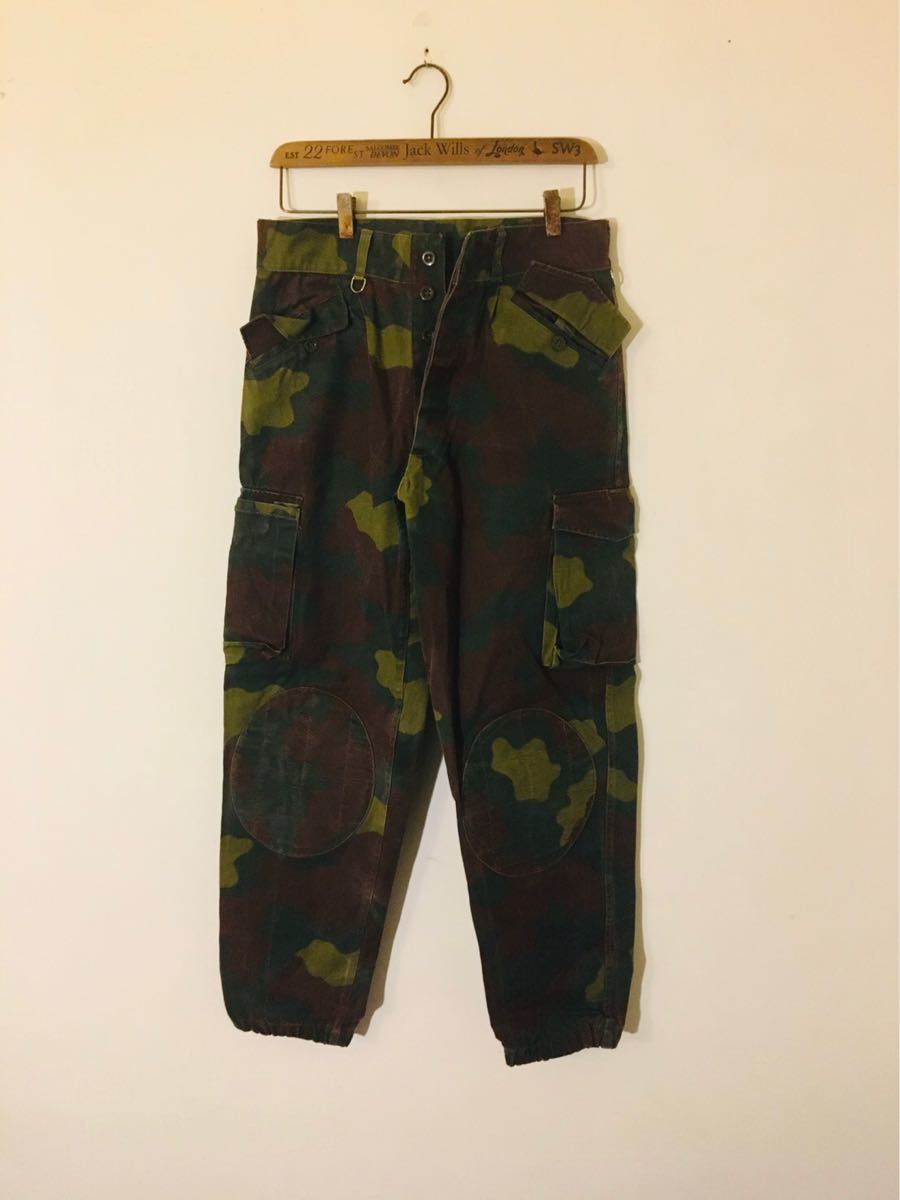 オープニング 大放出セール】 ミリタリーカーゴパンツ イタリア軍