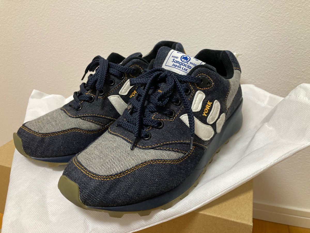 靴工房サンガッチョ にゅ YORK デニム NYC公式コラボ スニーカー 靴工房サンガッチョ にゅ YORK デニム NYC公式コラボ スニーカー