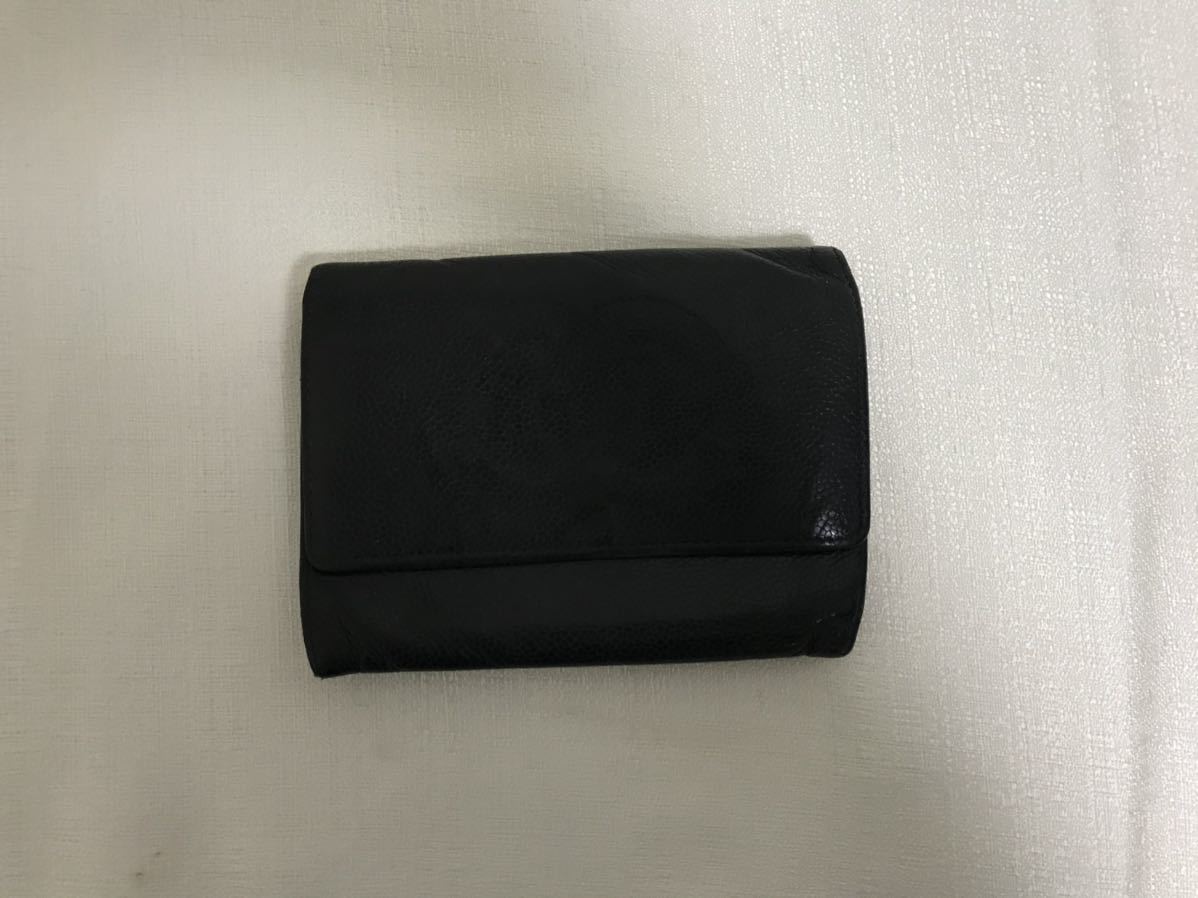 定番 本物シャネルCHANELキャビアスキンココマーク本革レザーWホック三つ折りサイフ財布札入れ黒ブラックレディースメンズ旅行トラベル 女性用財布 定番 本物シャネルCHANELキャビアスキンココマーク本革レザーWホック三つ折りサイフ財布札入れ黒ブラックレディースメンズ旅行トラベル 女性用財布