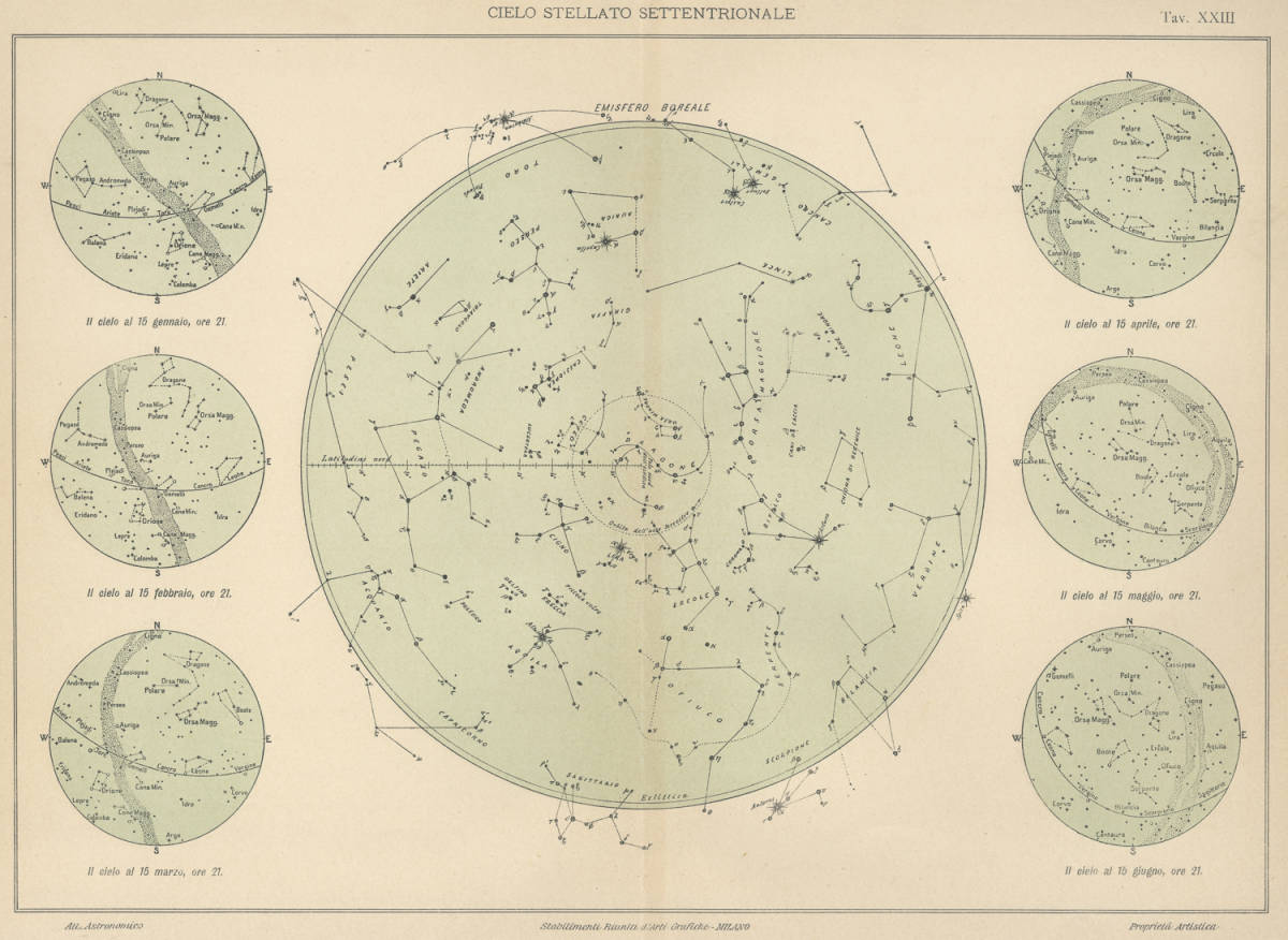 Yahoo!オークション - アンティーク 天文図版 「星図」 天体観測 Yahoo!オークション - アンティーク 天文図版 「星図」 天体観測