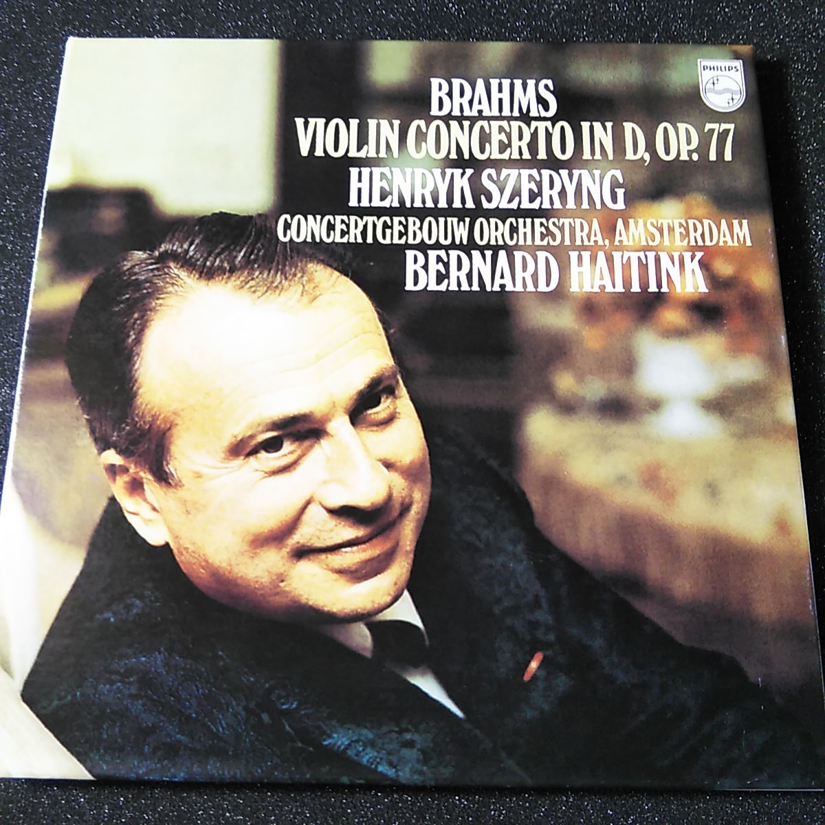 u（PHILIPS 24bit 紙ジャケ）シェリング　ブラームス「ヴァイオリン協奏曲」（PHCP-24036）Szeryng Brahms Violin Concerto_画像1