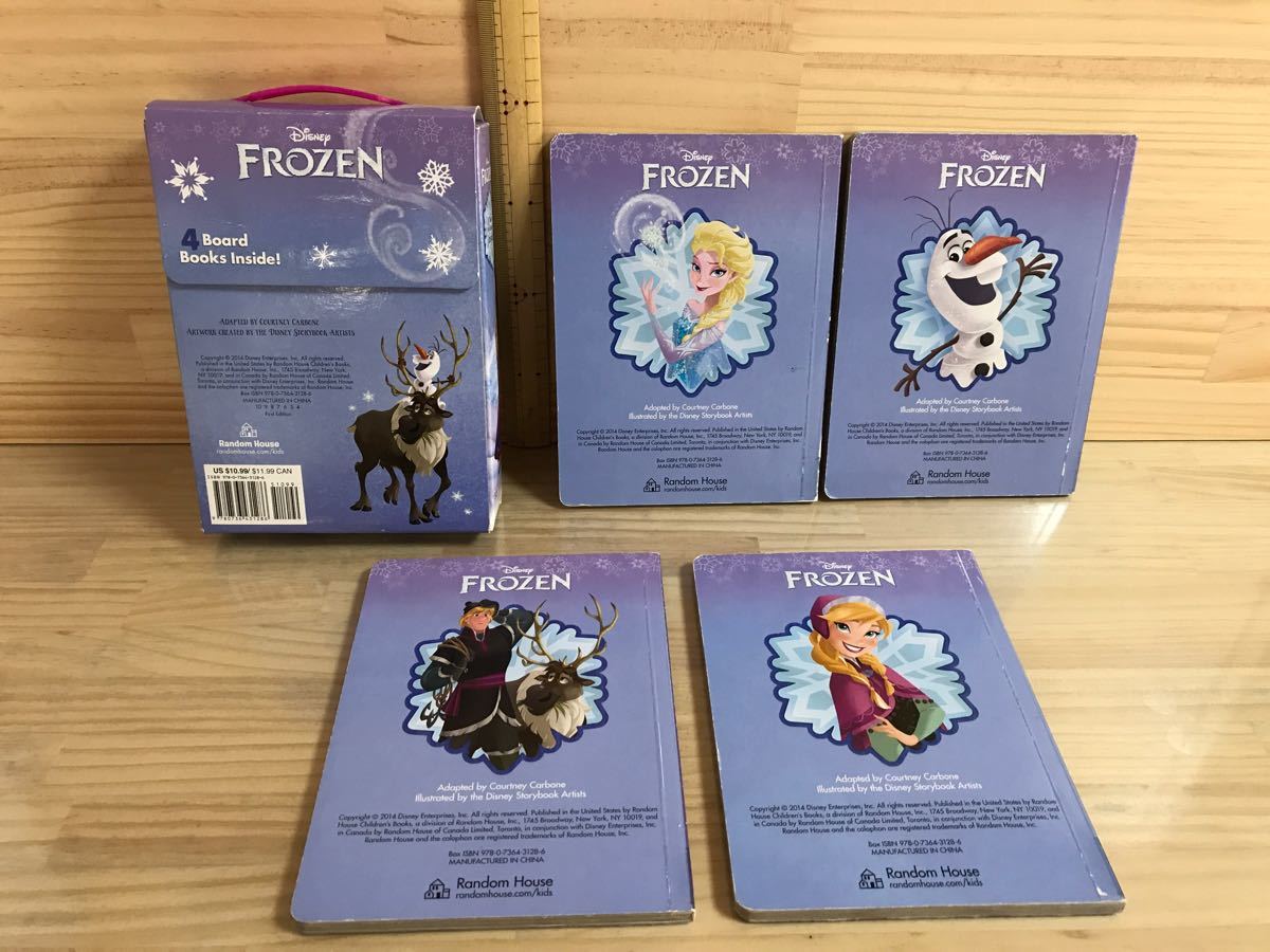 Disney FROZEN THE ICE BOX (4 Board Books inside) アナと雪の女王　洋書絵本