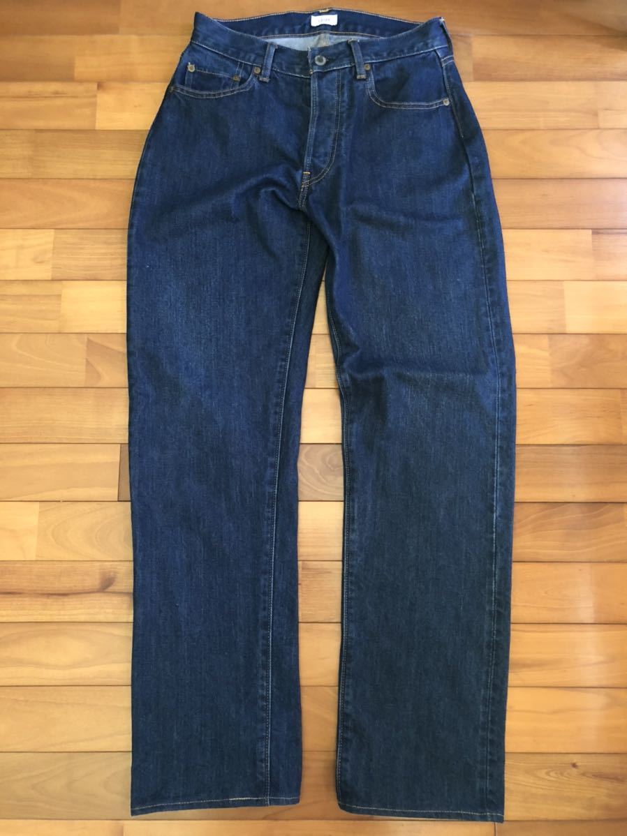 男性用 CIOTA 13.5oz TRUE INDIGO SUVIN COTTON STRAIGHT DENIM