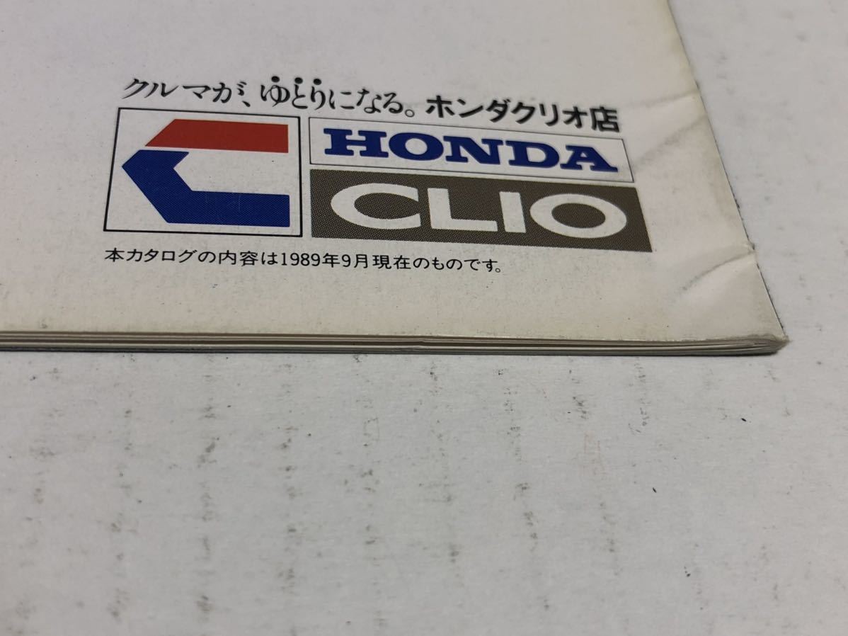 ホンダアコード　カタログ　旧車　当時物　絶版車　HONDA ACCORD JDM_画像6