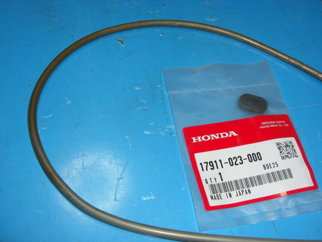 モンキー Z50A Z50Z スロットルケーブル アクセルワイヤー グレー 灰色