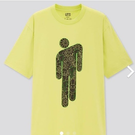 Paypayフリマ 新品未使用 ユニクロ ビリーアイリッシュ メンズ オーバーサイズ Tシャツ M グリーン イエロー 黄 緑 Paypayフリマ 新品未使用 ユニクロ ビリーアイリッシュ メンズ オーバーサイズ Tシャツ M グリーン イエロー 黄 緑