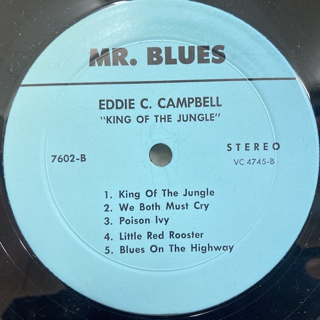 ★即決 Eddie C Campbell / King of the Jungle オリジナル の画像2