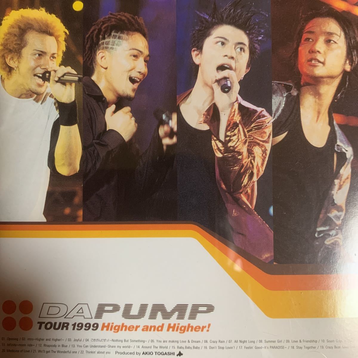 初期 DA PUMP ライブDVD『TOUR 1999 Higher and Higher』ISSA,KEN,YUKINARI,SHINOBU,三浦大知,安室奈美恵,AAA,EXILE,三代目J Soul Brothers_画像1