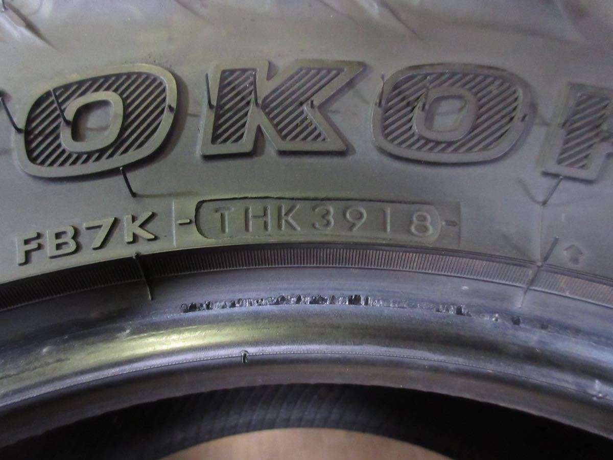 中古タイヤ　265/70R17 LT YOKOHAMA GEOLANDAR M/T G003 2018年式　7mm 4本セット_画像6