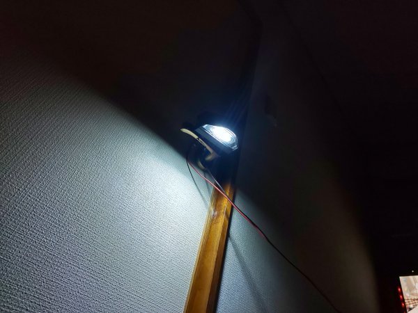 TP8-GGVSタイプ専用 LEDナンバー灯球 新型クオン 17年モデル 高輝度LED 8.000mcd 7発使用 送料無料（定形外郵便）_綺麗な純白で激眩仕様です。