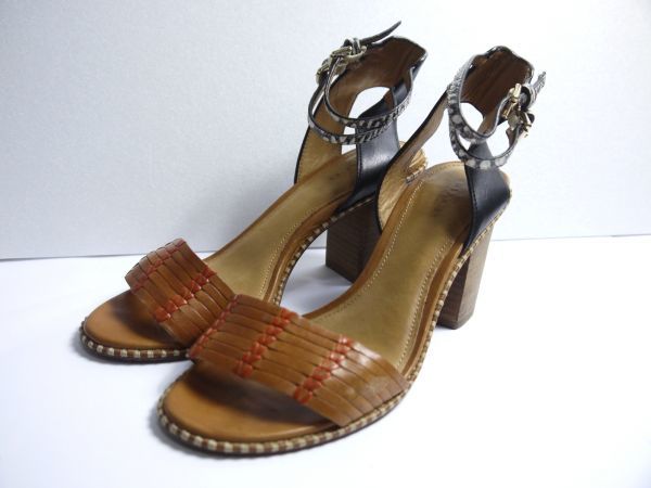  beautiful goods Coach COACH sandals 37 23.5cm P950-80