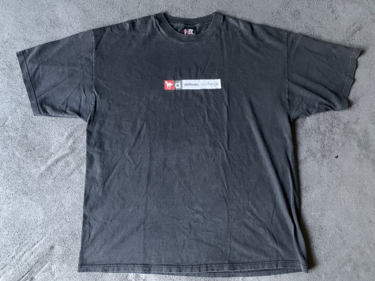 2000年製 XXL deftones ビンテージ Tシャツ ホワイトポニー vintage