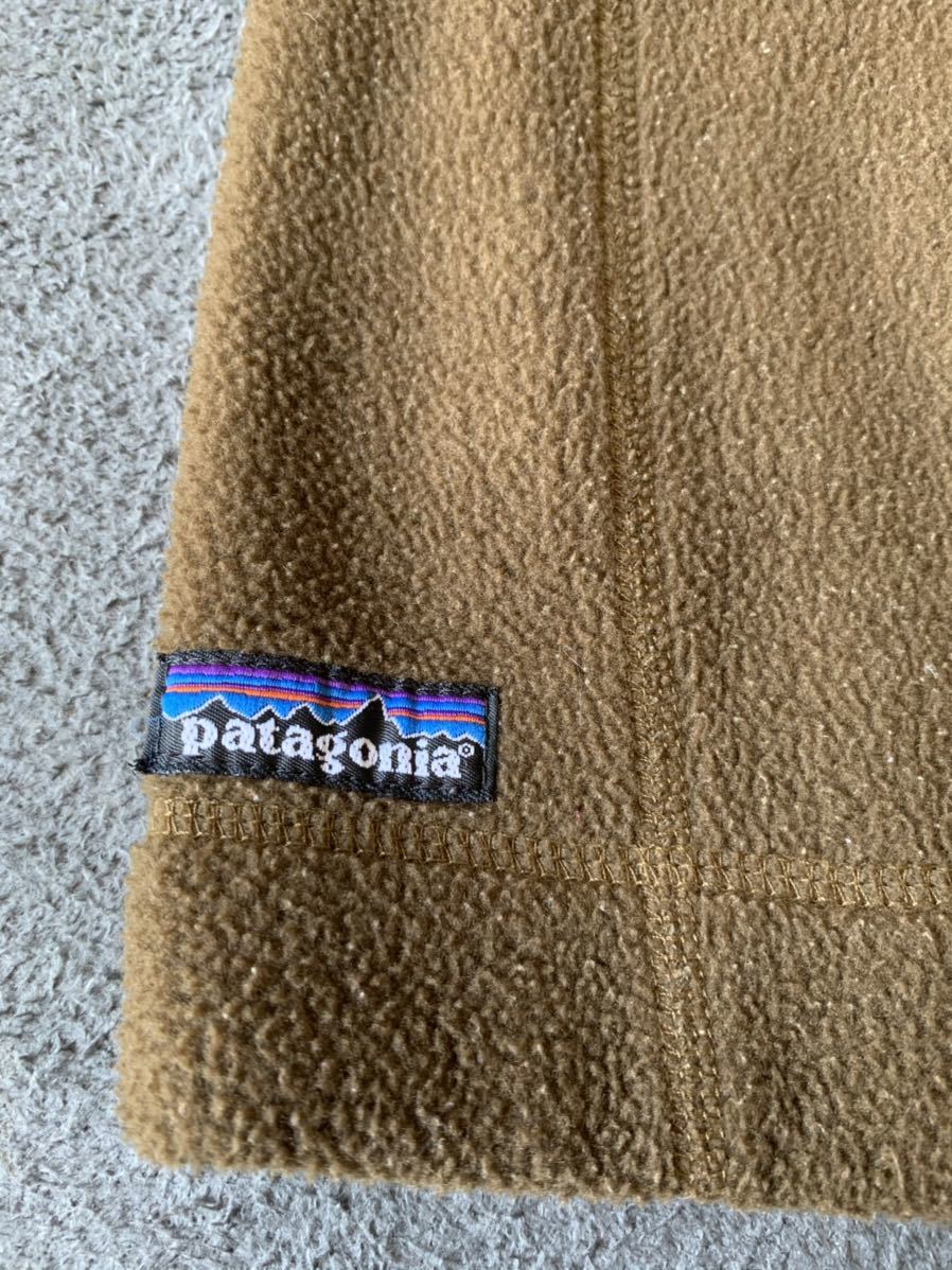 90s S patagonia シンチラ フリース ジャケット 茶 ブラウン パタゴニア 98年製 vintage ビンテージ アメリカ製 USA製_画像8