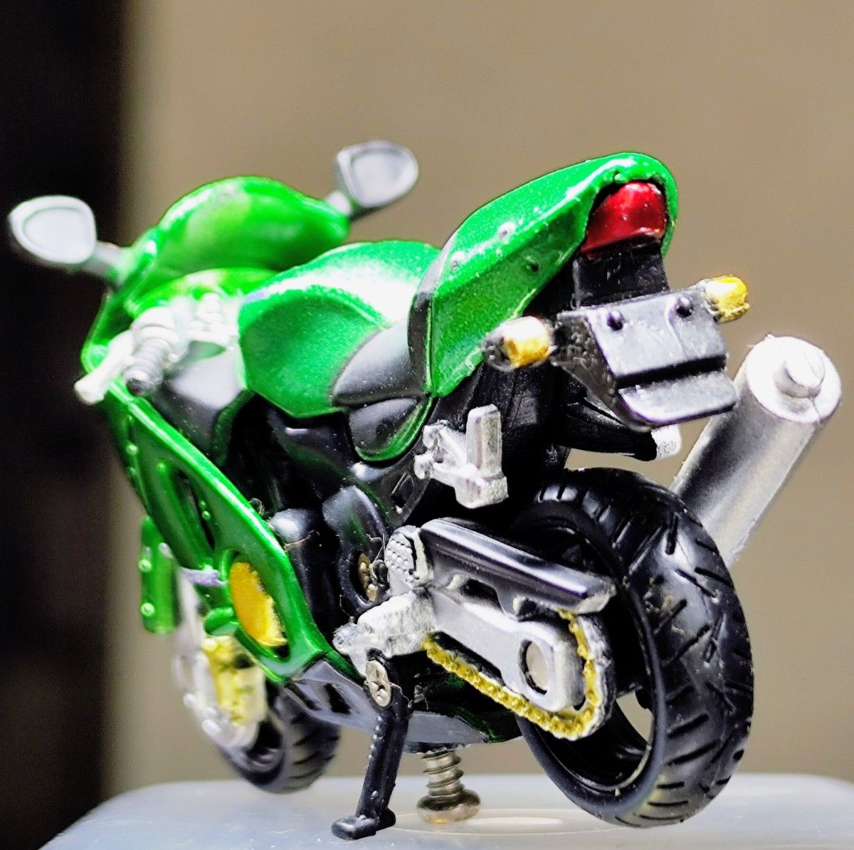 とーい出品 カワサキ Ninja ZX-12R バイク模型 グリーン｜Yahoo!フリマ（旧PayPay