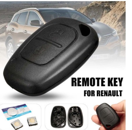 R1689: дистанционный ключ fob кейс ракушка лезвие нет Renault трафик Vivaro Primastar тормозные колодки Kangoo Fit VAC102 / NE73 лезвие 