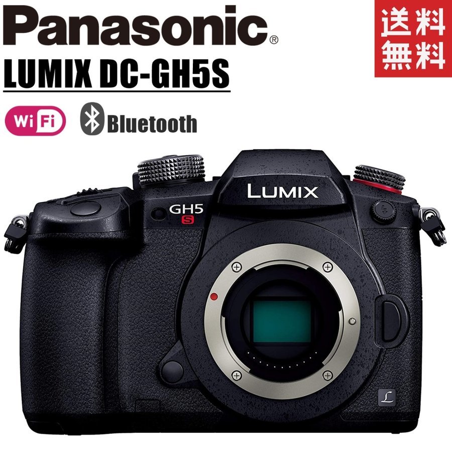 パナソニック Panasonic LUMIX DC-GH5S-K ボディ ミラーレス一眼レフ Wi-Fi搭載 カメラ