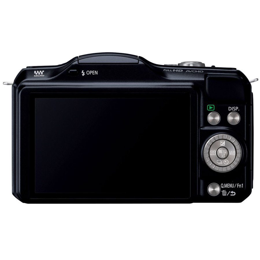 パナソニック Panasonic LUMIX DMC-GF5 ボディ ブラック ミラーレス一眼レフ カメラ 中古_画像3