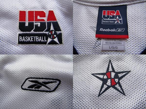 卸し売り購入 USAドリームリーム 良品 NBA ゲームシャツ リーボック製 ユニフォーム バスケ Reebok アレン・アイバーソン