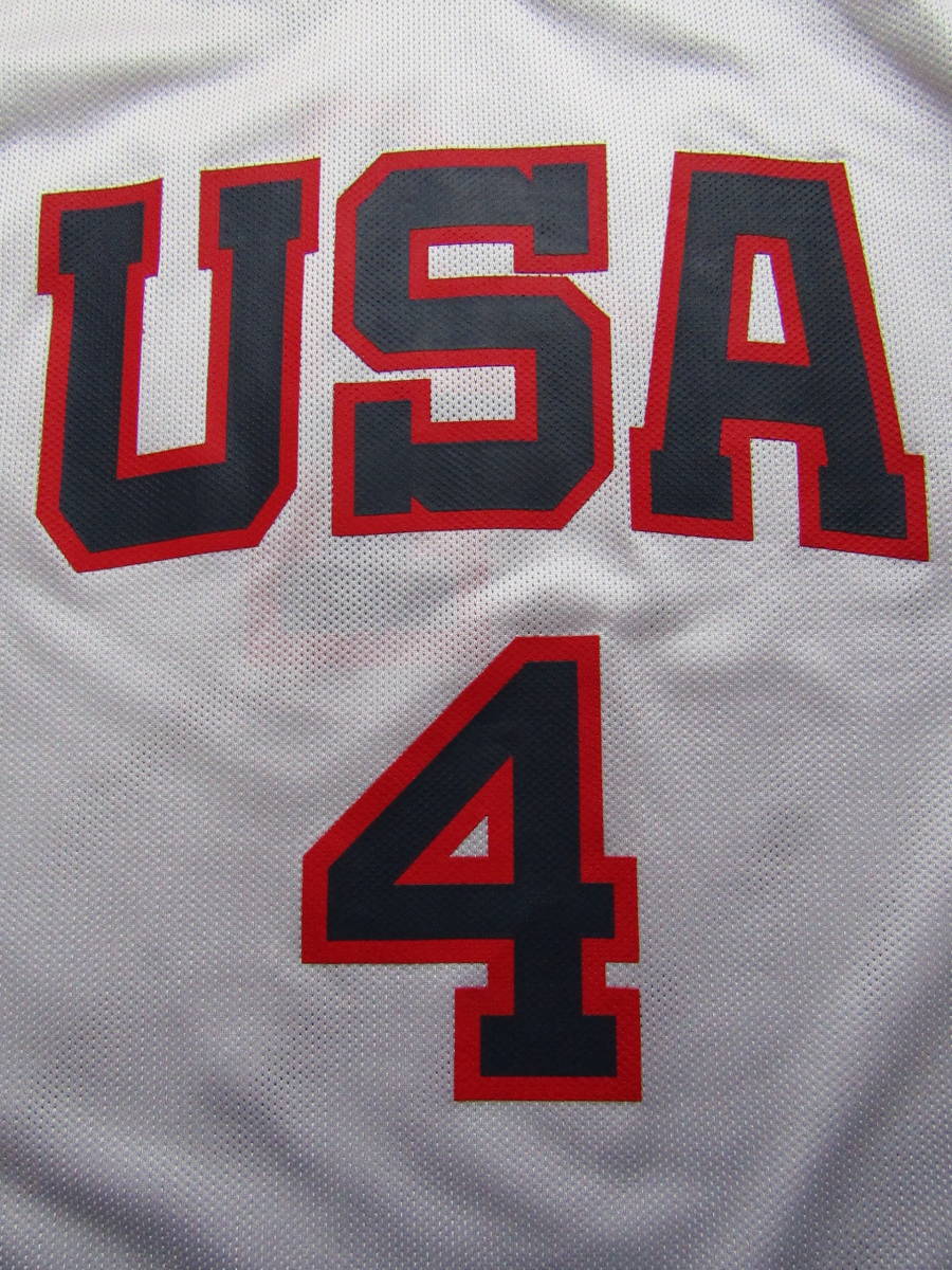 ■良品 USAドリームリーム NBA IVERSON アレン・アイバーソン Reebok リーボック製　ユニフォーム　バスケ ゲームシャツ