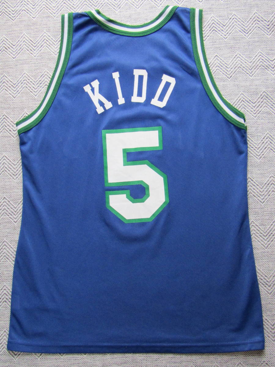 NBA KIDD #5 ジェイソン・キッド Champion チャンピオン製 ユニフォーム ダラス・マーベリックス 当時物 バスケ タンクトップ